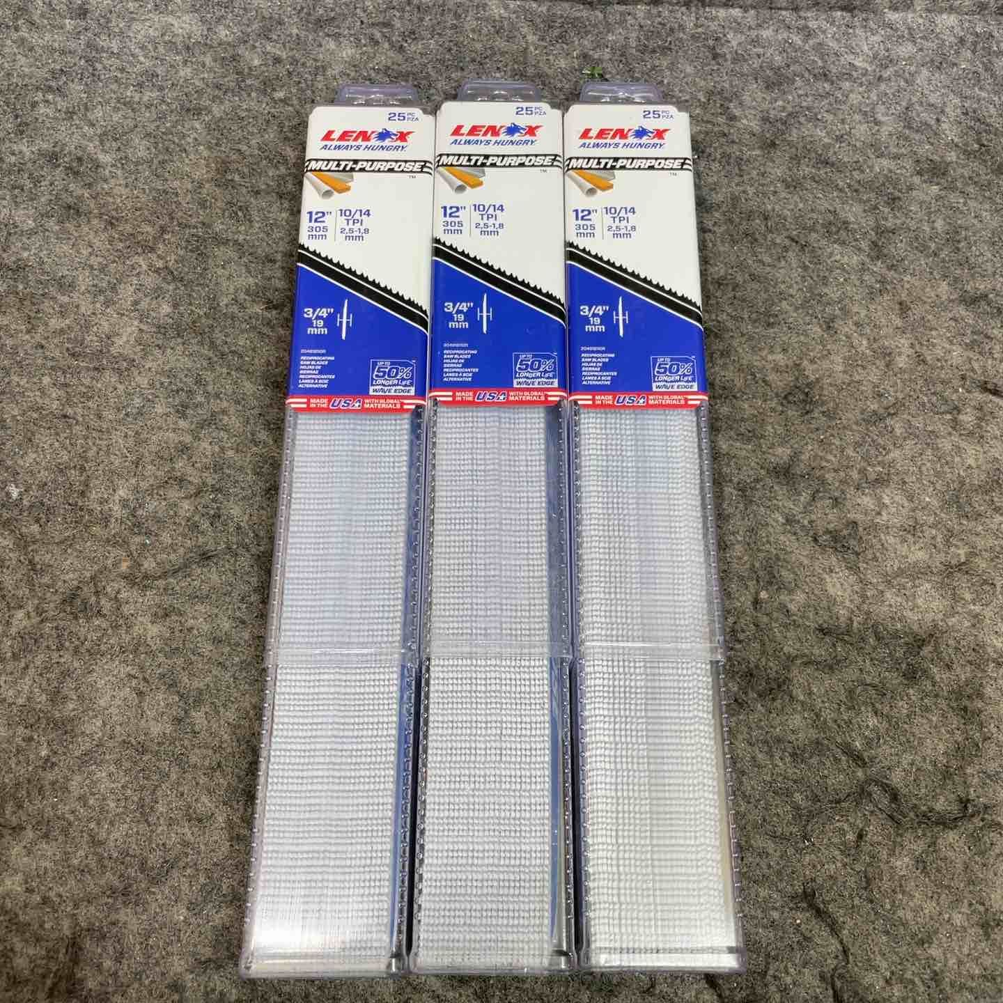レノックス(LENOX) セーバーソーブレード 25枚入 300mm 3箱【桶川店】