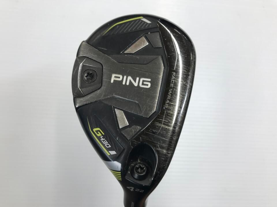 ピン　G430　22度　ALTA J CB BLACK　Sフレックス　ユーティリティ　中古【最短即日発送】