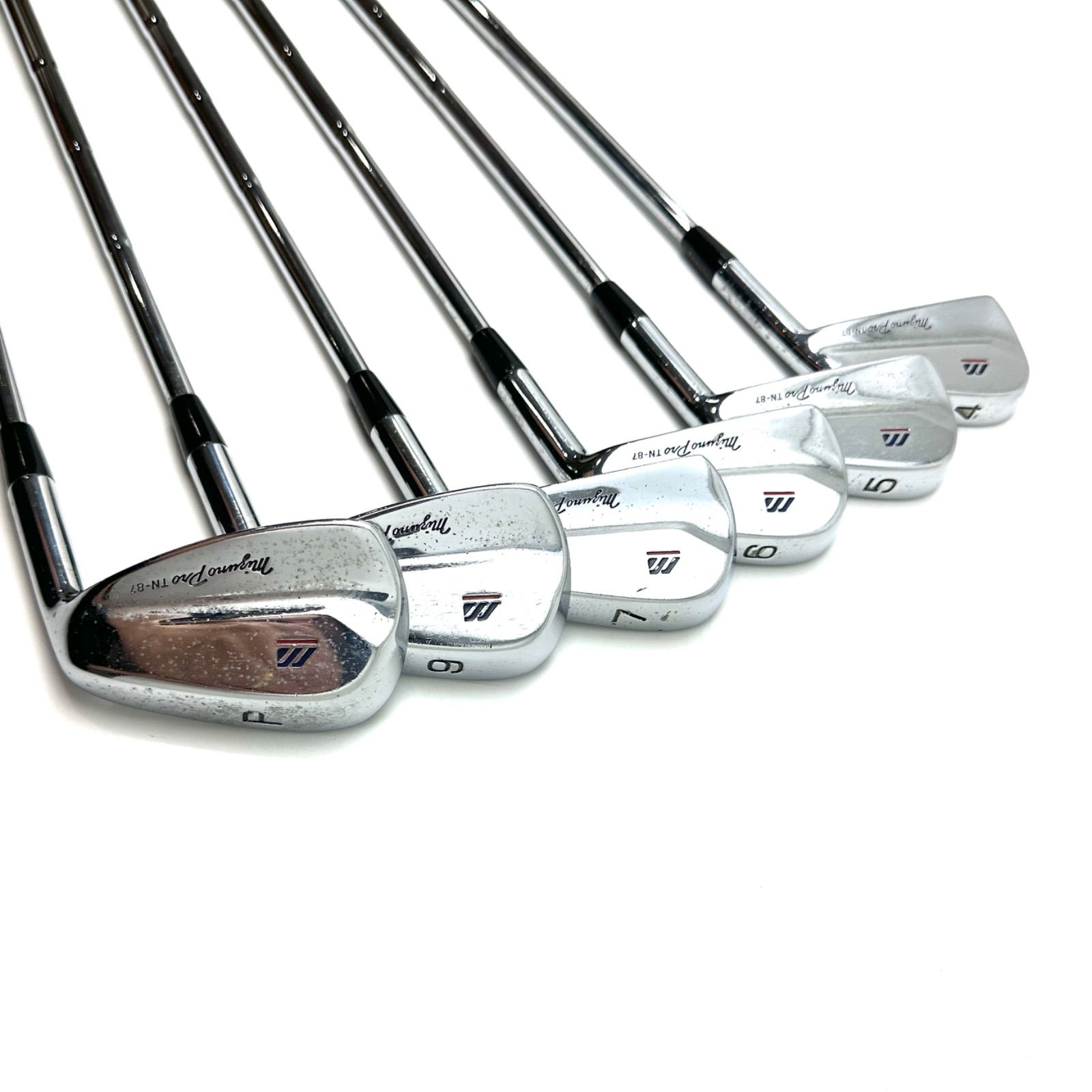 楠本質店/元住吉】ミズノ Mizuno TN-87 アイアンセット 4-5-6-7-9-P 6 