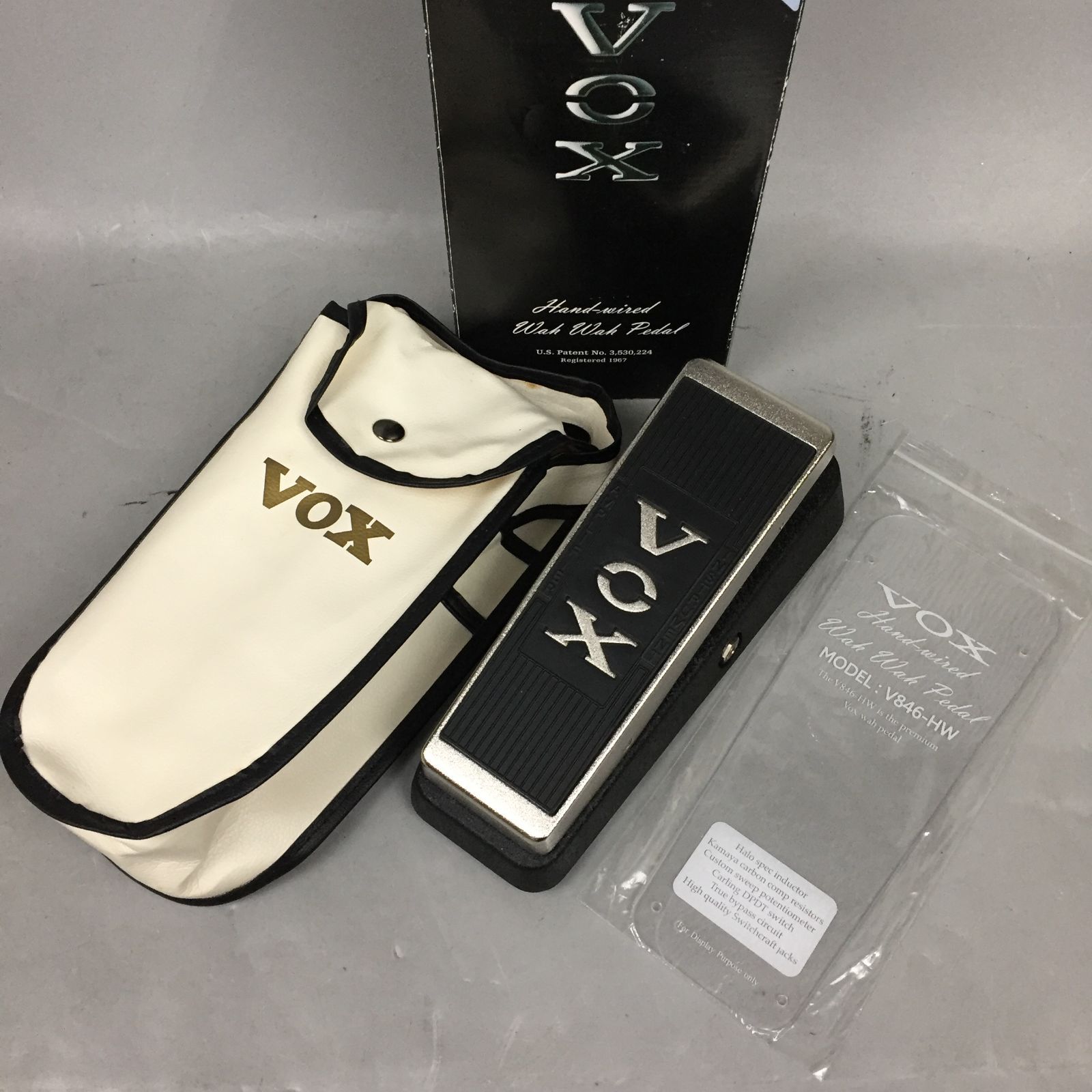 VOX V846-HW Hand-wired Wah Wah Pedal 　AA52I102502　f146