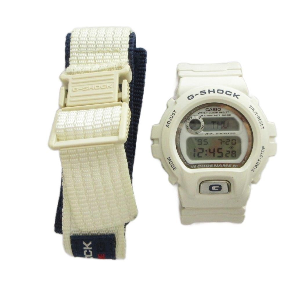 カシオジーショック CASIO G-SHOCK DW-6697 腕時計 ウォッチ クォーツ デジタル カレンダー付き 白 ホワイト ■GY18 /MQ
