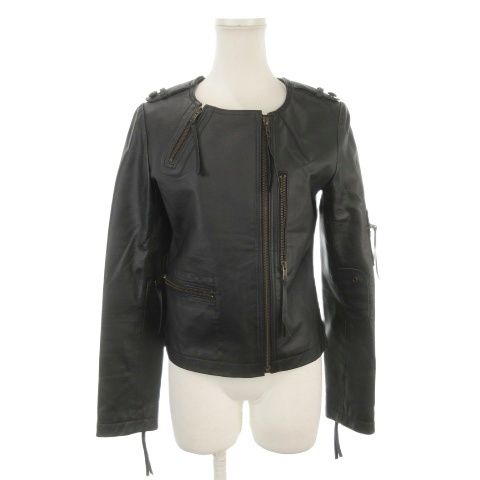 フリーズショップ Free's SHOP ライダース ジャケット レザー 豚革 M