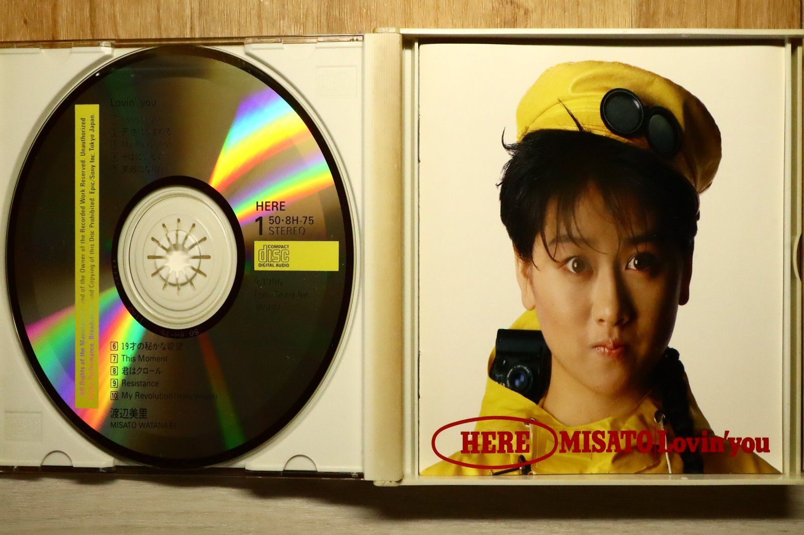 国内盤CD☆渡辺美里/MISATO WATANABE□ Lovin' You 【50.8H