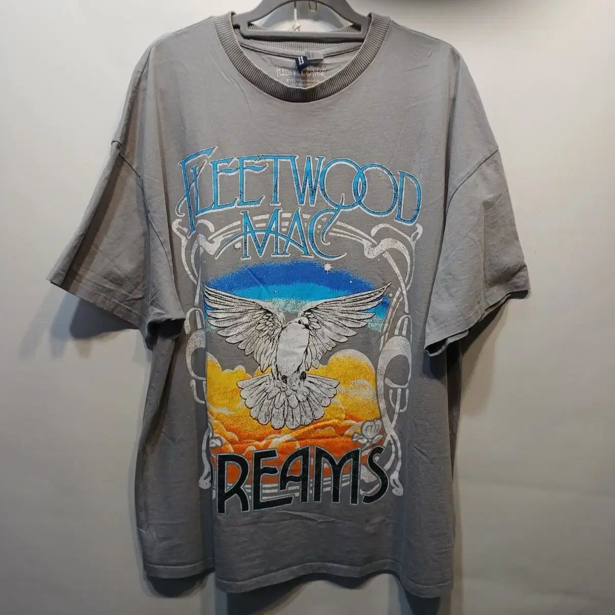 H&M フリートウッド・マック Tシャツ グレー サイズ110 レディース 夏 