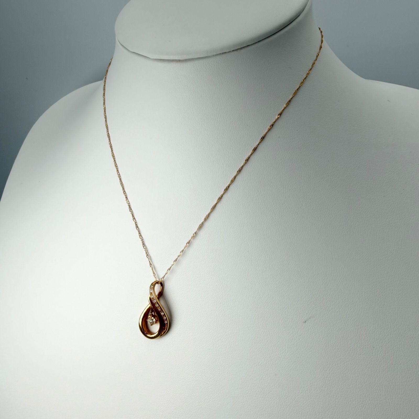 TSUTSUMI ツツミ K18 ダイヤモンド ネックレス 計0.25ct 18金 - メルカリ