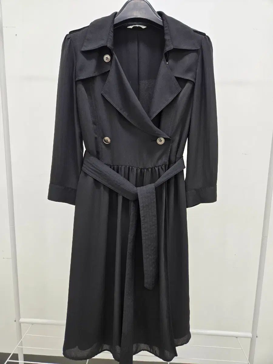 イッミシャ IT MICHAA ブラック トレンチ シフォン ONE PIECE