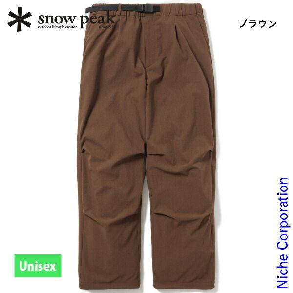 【新品】 スノーピーク エアロ パンツ PT-26SU017 アウトドア ウェア ズボン ボトムス ユニセックス キャンプ用品