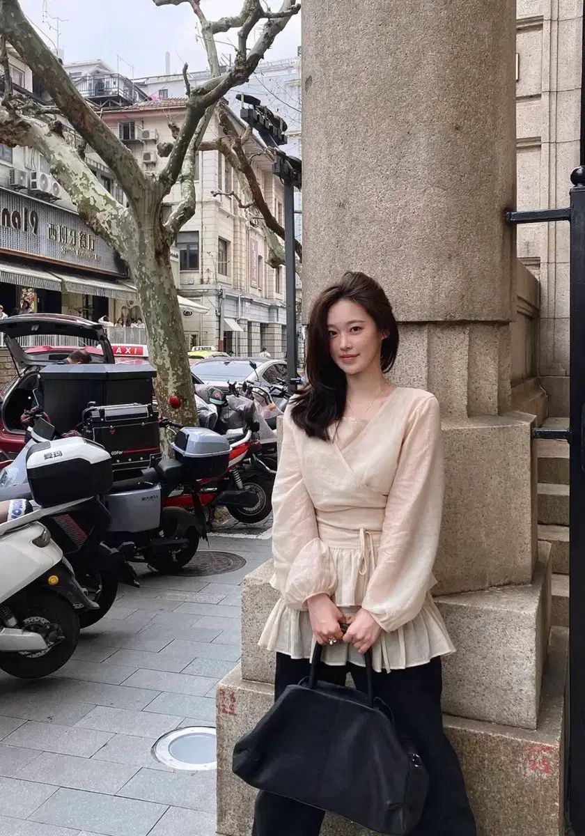 OURO FRILL BLOUSE SET-UP アウロ フリル ブラ ウス セットアップ