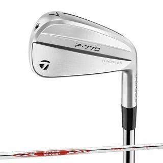 【硬さ：S】テーラーメイド メンズ P770 アイアン 5本組(6-9、PW) NS PRO MODUS 3 TOUR 105 スチールシャフト taylormade アイアンセット