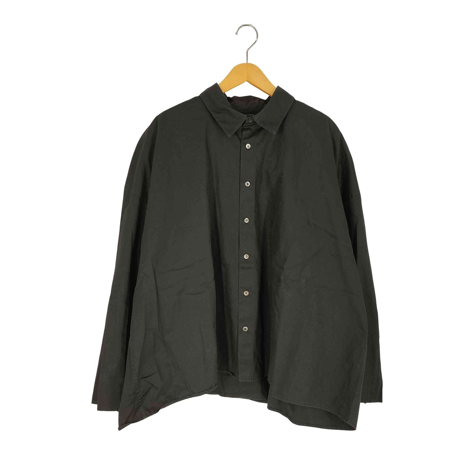 ユーズドフルギ USED古着 {{refomed}} ボックスシルエット L/S シャツ メンズ 表記無