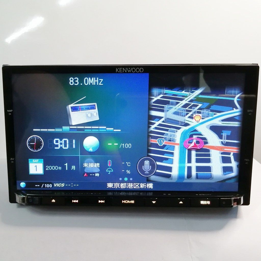 KENWOOD カーナビ MDV-Z702 7インチ 地図データ2014年版 - メルカリ