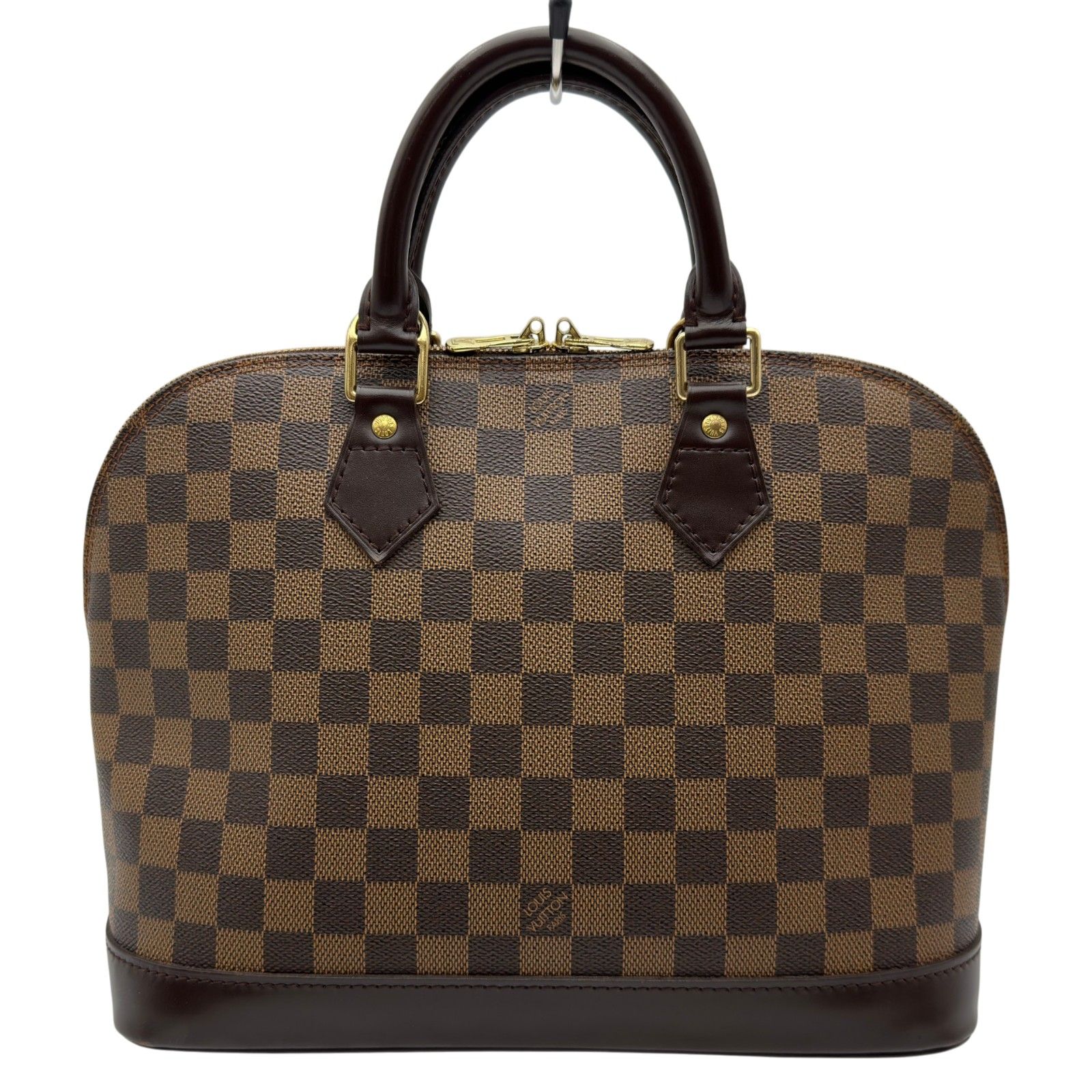 ルイ・ヴィトン LOUIS VUITTON アルマ N51131 ブラウン ダミエ/レザー レディース ハンドバッグ