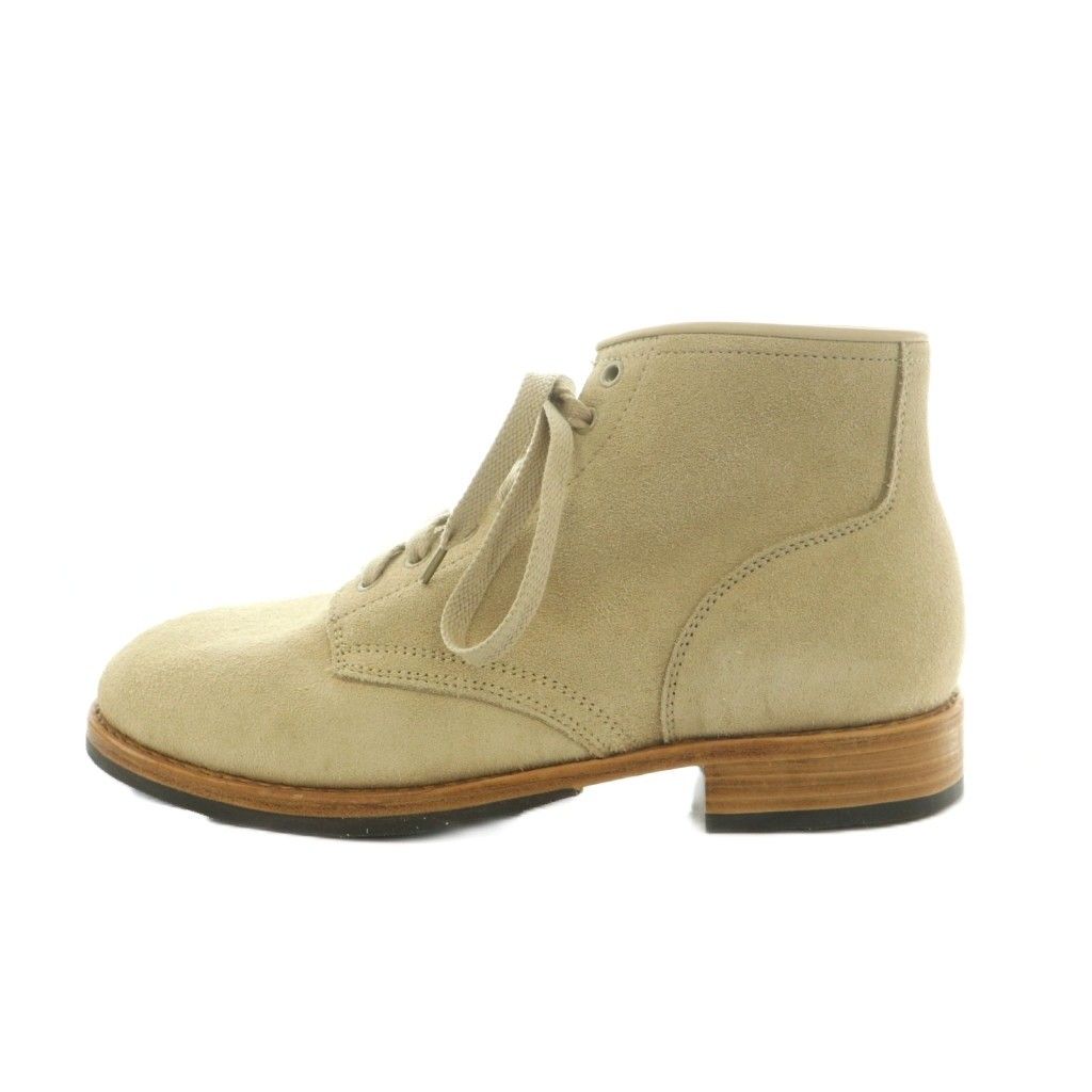 ビズビム VISVIM BRIGADIER BOOTS-FOLKブーツ ショートブーツ スエード US11 29.0-29.5cm ベージュ /MI ■OS ■AD