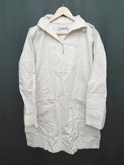 ◇ FREAK'S STORE フリークスストア サイドスリット 長袖 膝丈 ワンピース サイズF オフホワイト系 レディース P 【1402160015358】