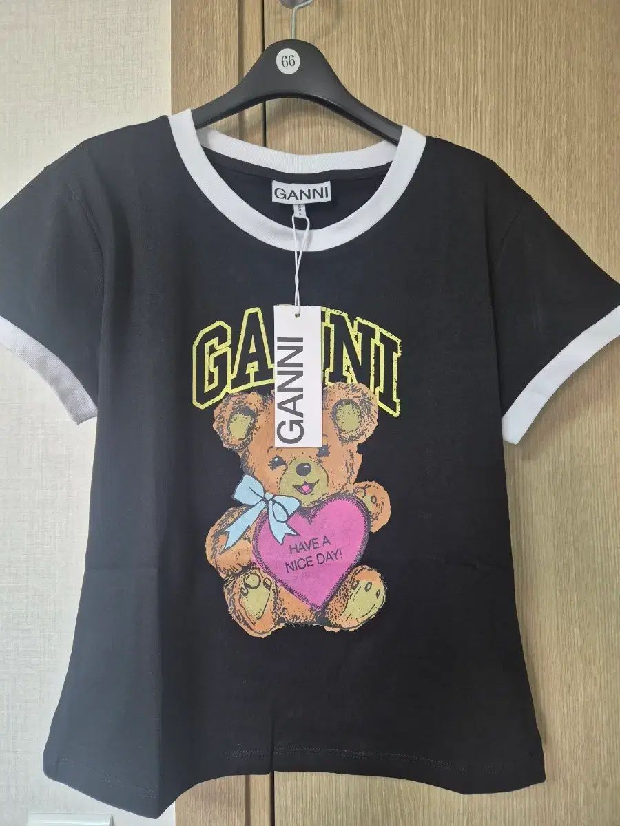 ガニー正規品 テディベア ブラック 半袖 Tシャツ 新品