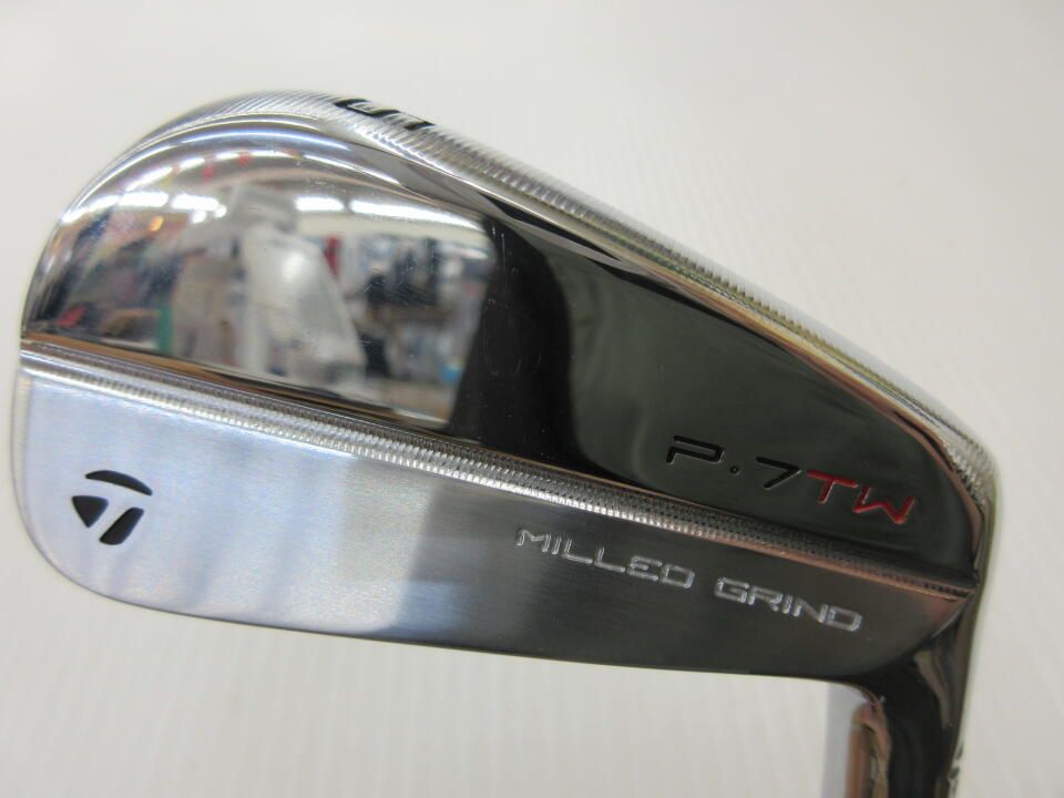 テーラーメイド　【訳あり】P・7TW　　S400フレックス　アイアンセット　中古　ゴルフドゥ！南風原店【最短即日発送】