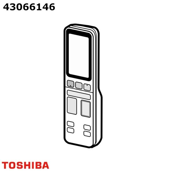 【新品】TOSHIBA 東芝 エアコンリモコン 43066146
