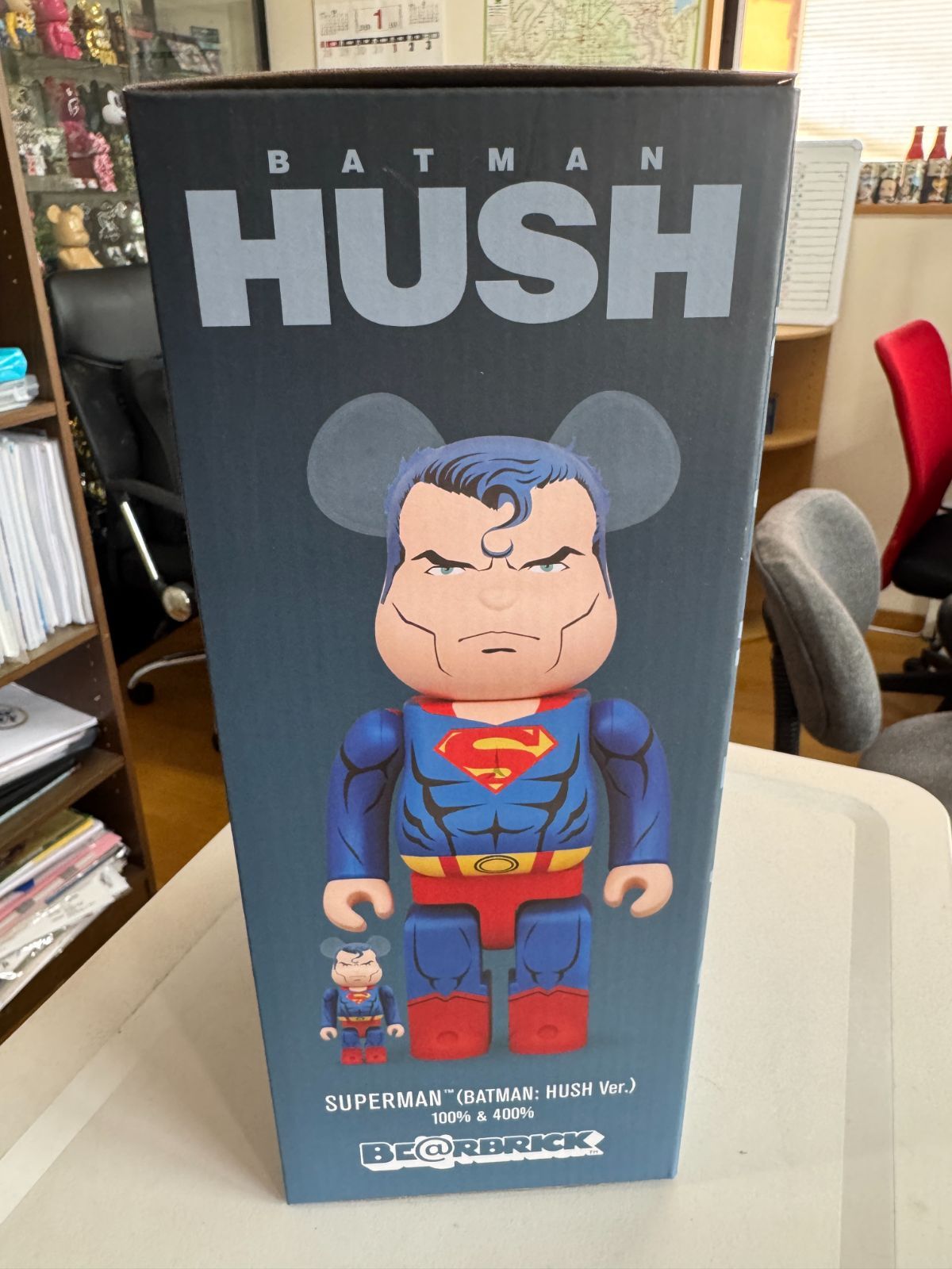 新品未使用】BE@RBRICK SUPERMAN (BATMAN: HUSH Ver.) 100％ & 400 