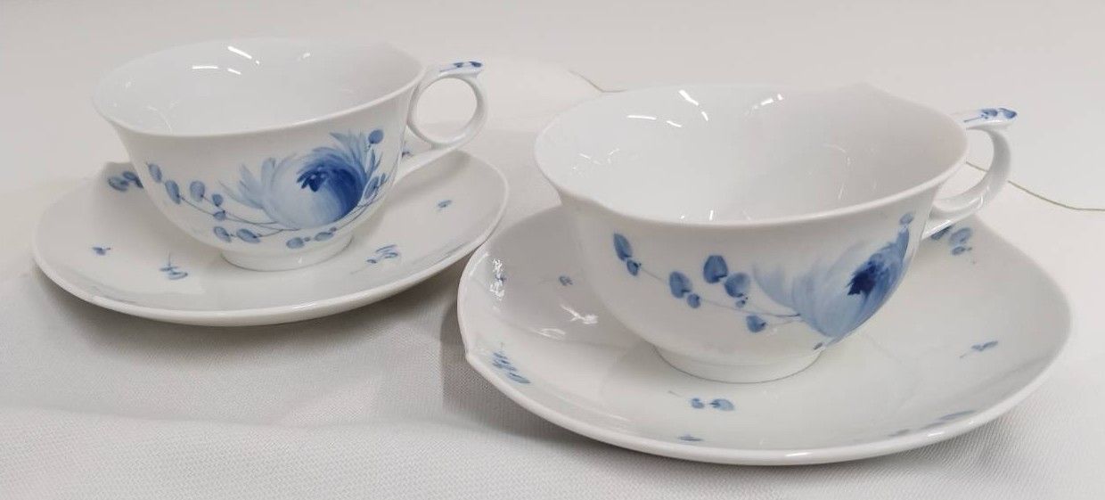 ・　◎◎美品◎◎マイセン白磁◎◎カップ＆ソーサー◎◎