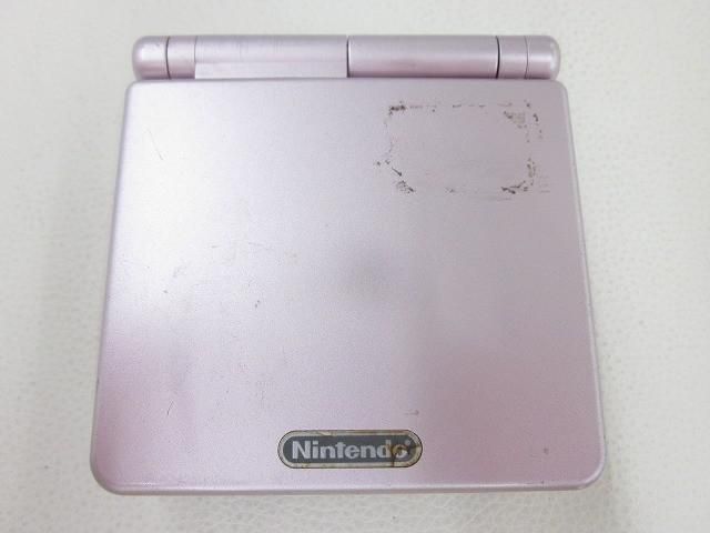 中古品 ゲーム ゲームボーイアドバンス 本体 SP ピンク 動作品 本体のみ