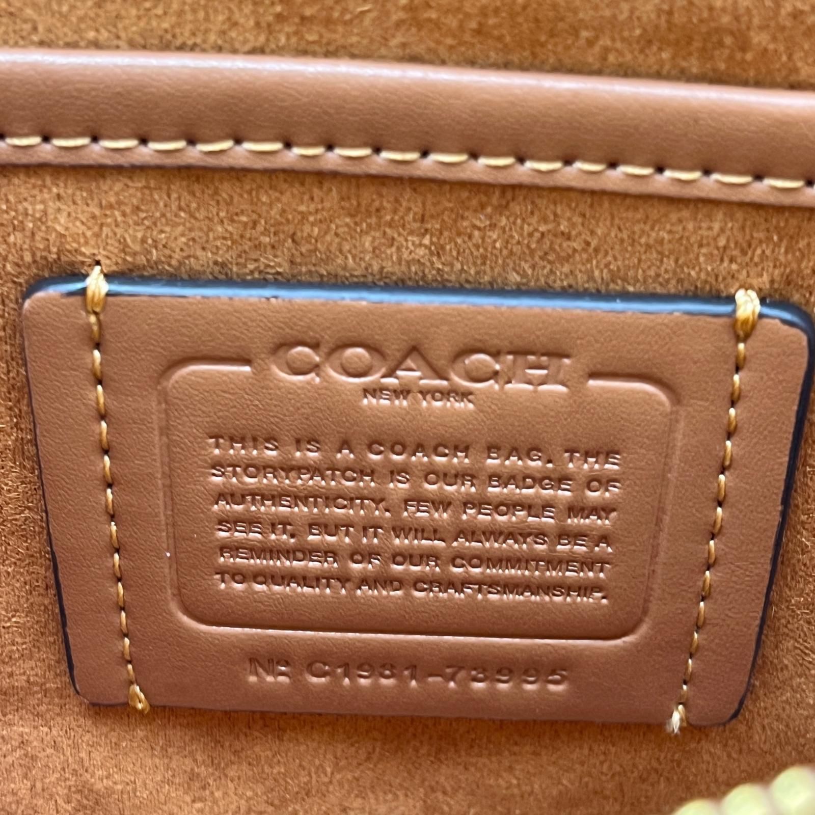 コーチ COACH ショルダーバッグ Tabby タビー 2way 73995 レザー