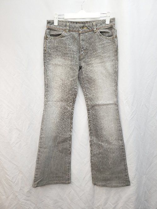 ◇ BOBSON ボブソン ウォッシュ加工 デニム ジーンズ パンツ サイズ66ｃｍ グレー系 レディース P 【1403180010187】