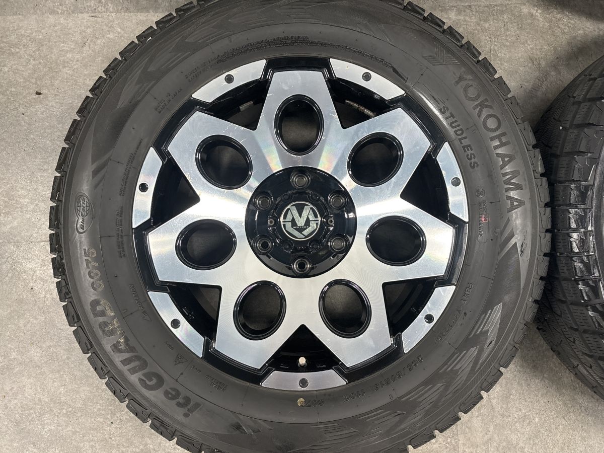 スタッドレス】ADVENTURE MUD VANCE 03 18in 8J +25 PCD139.7 ヨコハマ 