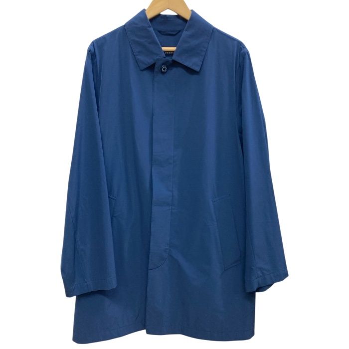 美品/MACKINTOSH/マッキントッシュ/ストレッチナイロン/ステンカラーコート/フェザーテックパック/ネイビー/サイズ40/FB4098