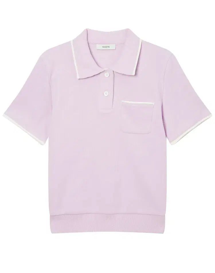 HAZZYS ヘジス レディース ニットライク 半袖Tシャツ 85 90 95 新品
