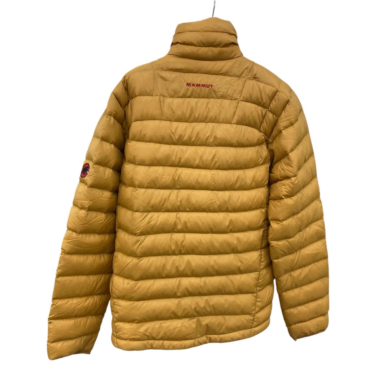 186004 現状品 Mammut マムート ダウンジャケット Sサイズ イエロー 