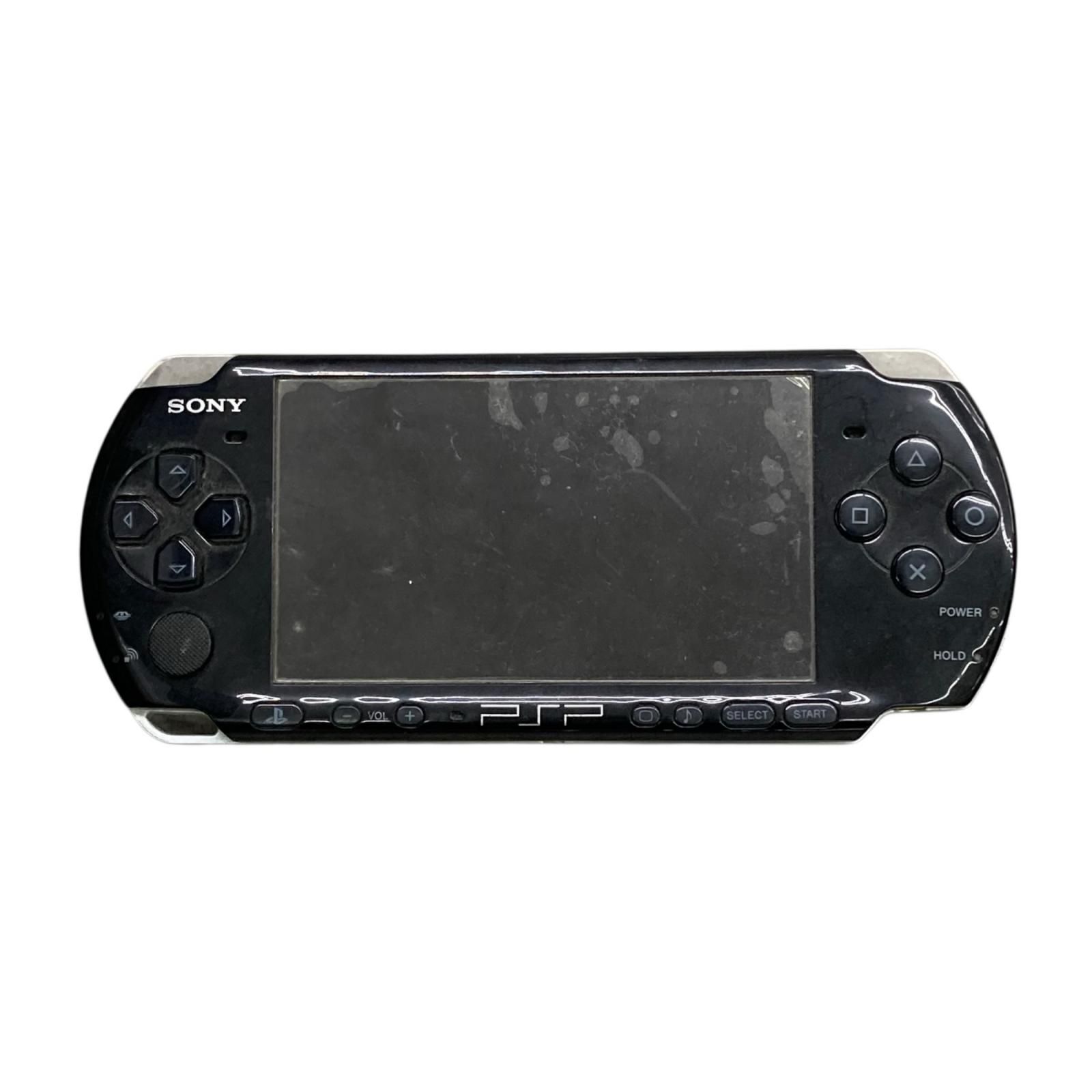 186000 現状品 sonny ソニー PSP3000 ブラック - メルカリ