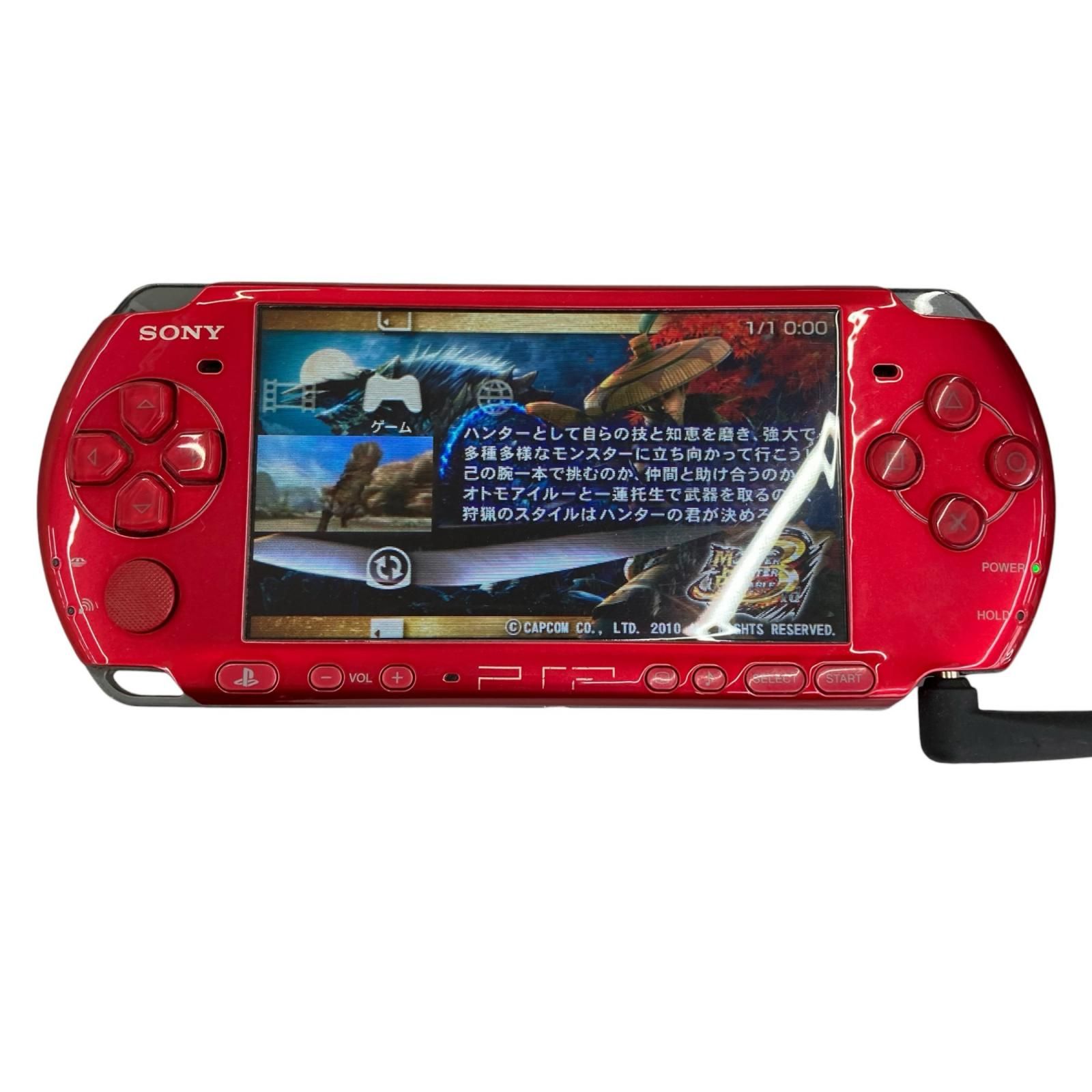 186000 現状品 sonny ソニー PSP3000 レッド-トップゲーム・アニメ 186000 現状品 sonny ソニー PSP3000 レッド-トップゲーム・アニメ