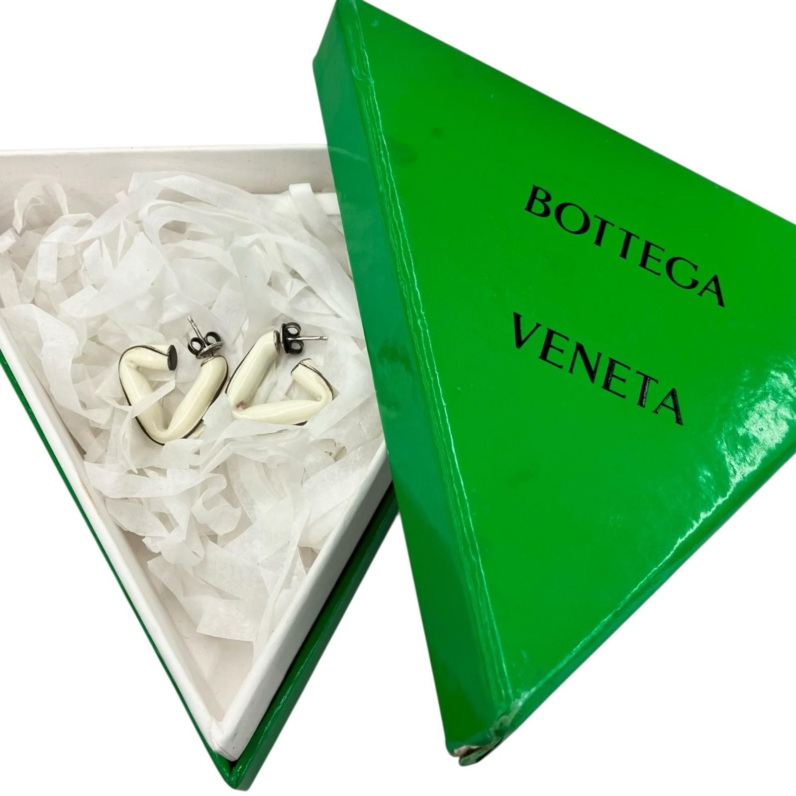186005 現状品 BOTTEGAVENETA ボッテガヴェネタ トライアングルピアス