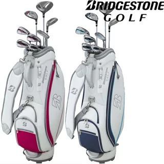 【硬さ：Ｌ】ブリヂストン レディース BG100L ゴルフクラブ 8本セット カーボンシャフト キャディーバッグ付属（8型 2.9kg 45インチ） BRIDGESTONE GOLF BG-100L キャディバッグ付8本セット 初心者セット