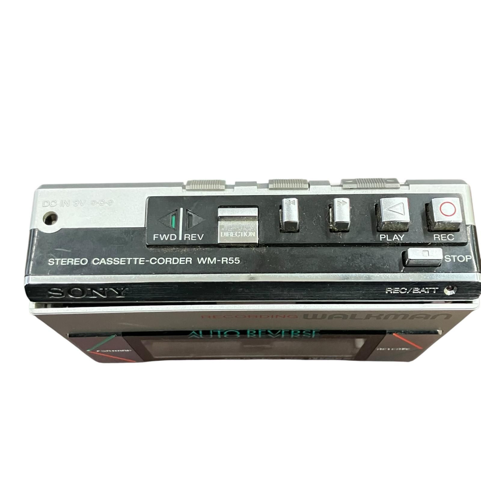 199990 動作未確認 SONY ソニー カセットレコーダー WALKMAN WM-R55 