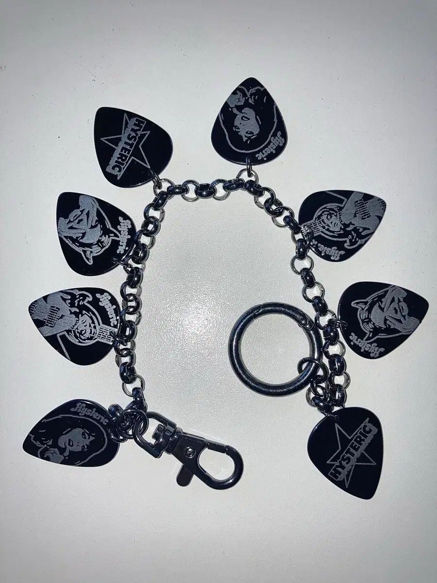 HYSTERIC GLAMOUR アークス アクリル キーホルダー ブラック