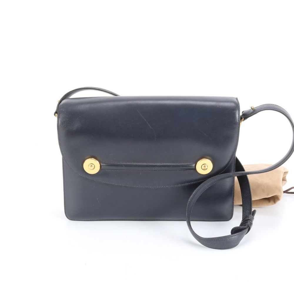 美品 ヴィンテージ エルメス 〇D 刻印 ピアノ レザー 2WAY ショルダーバッグ 斜め掛け ハンド トート レディース RNE DK11-6【中古】