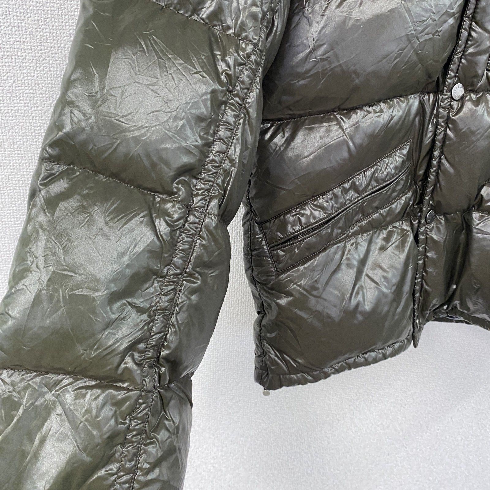 MONCLER モンクレール K2ダウンジャケット 3つポケット カーキ 1サイズ 