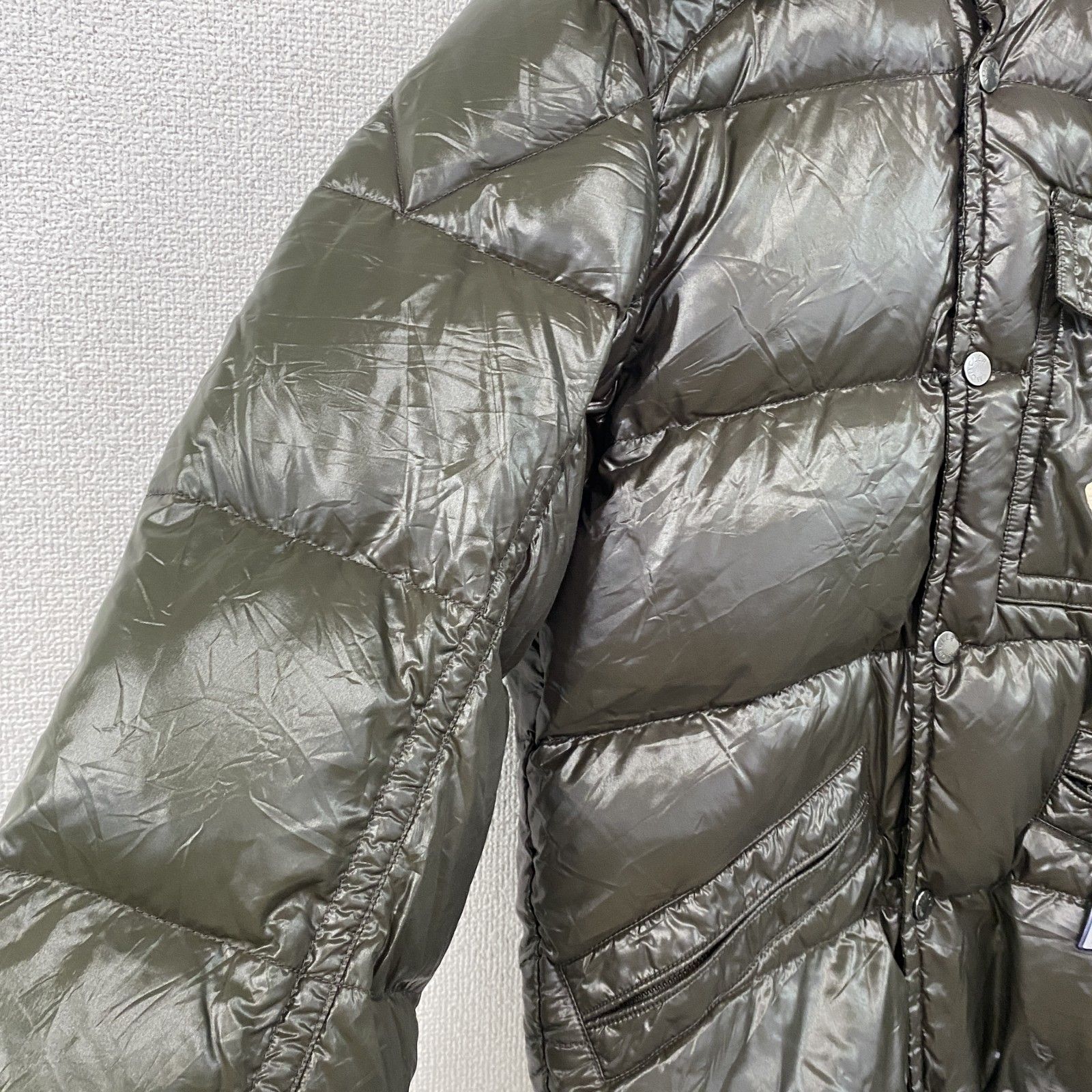 MONCLER モンクレール K2ダウンジャケット 3つポケット カーキ 1サイズ 