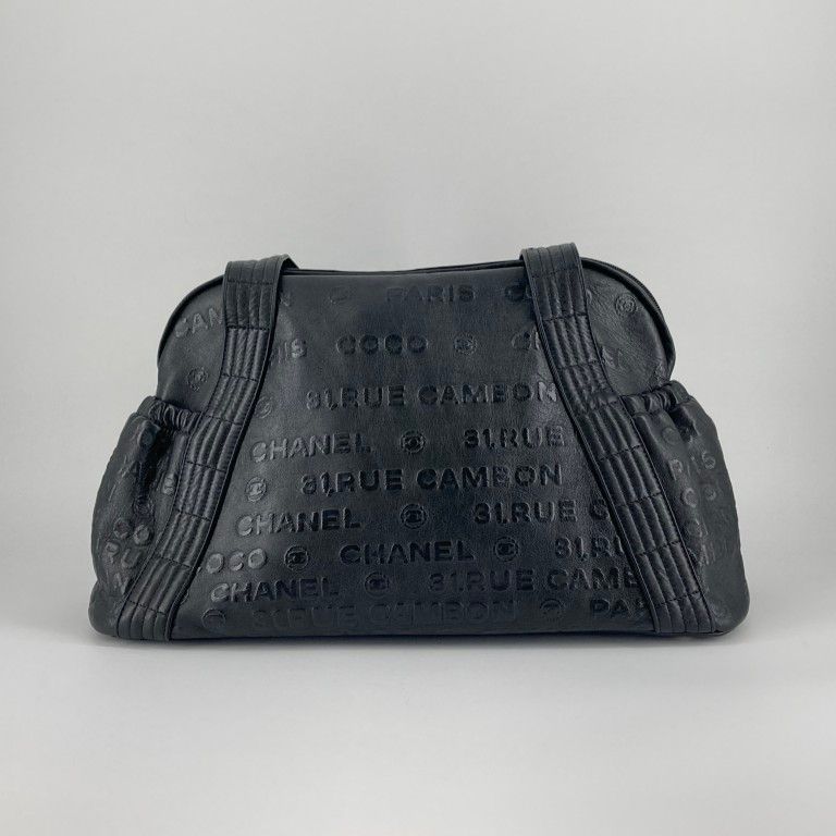 CHANEL（シャネル）　アンリミテッド　A46123　12番台　ミニ　ボストンバッグ　ブラック