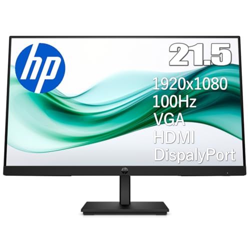 HP Series 3 Pro 322pf 21.5インチ フルHD IPS モニター リフレッシュレート100Hz HDMI DisplayPort VGA VESA 100mm 非光沢 ブルーライト軽減 3辺極細ベゼル採用 HDMIケーブ 3af5b9fe