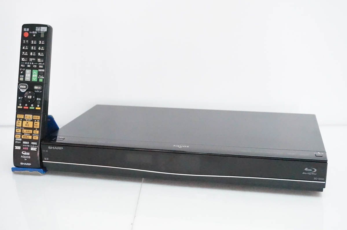 【中古】SHARPシャープ ブルーレイディスクレコーダー AQUOSアクオスブルーレイ BD-S550 HDD500GB