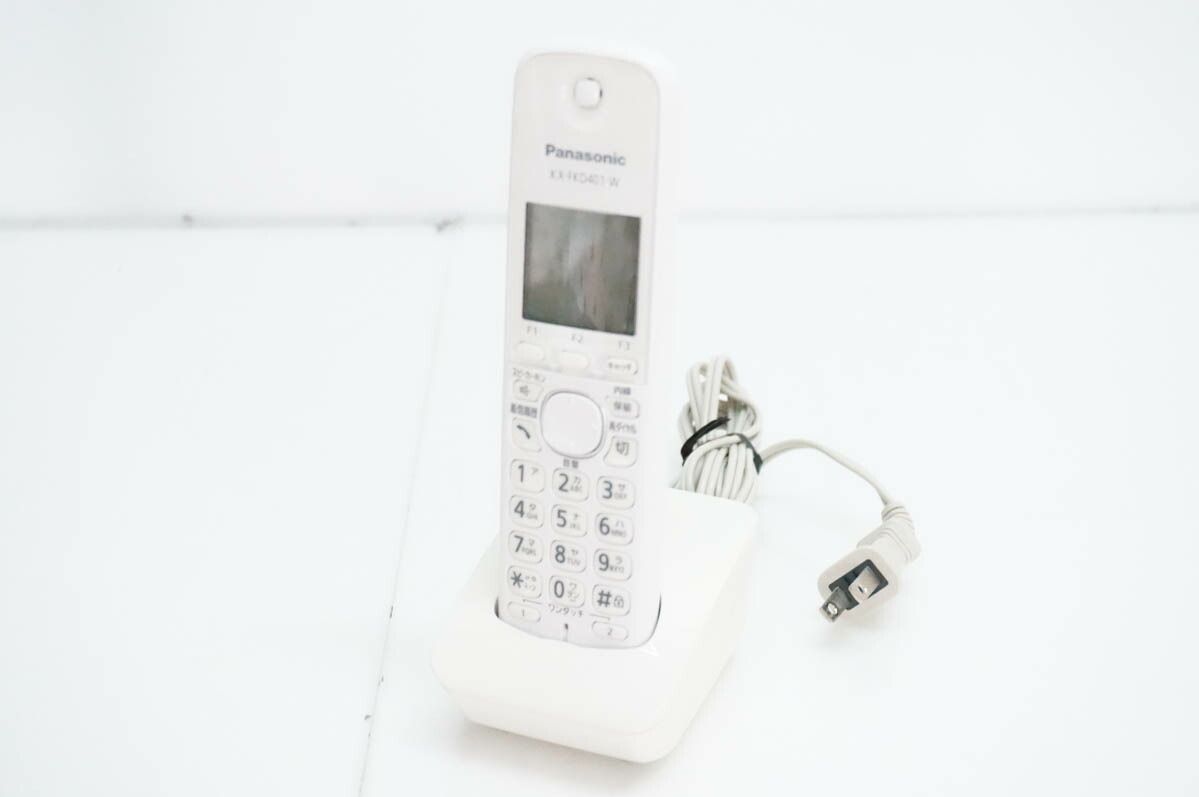 【中古】Panasonicパナソニック コードレス増設子機 KX-FKD401 電話機/FAXに