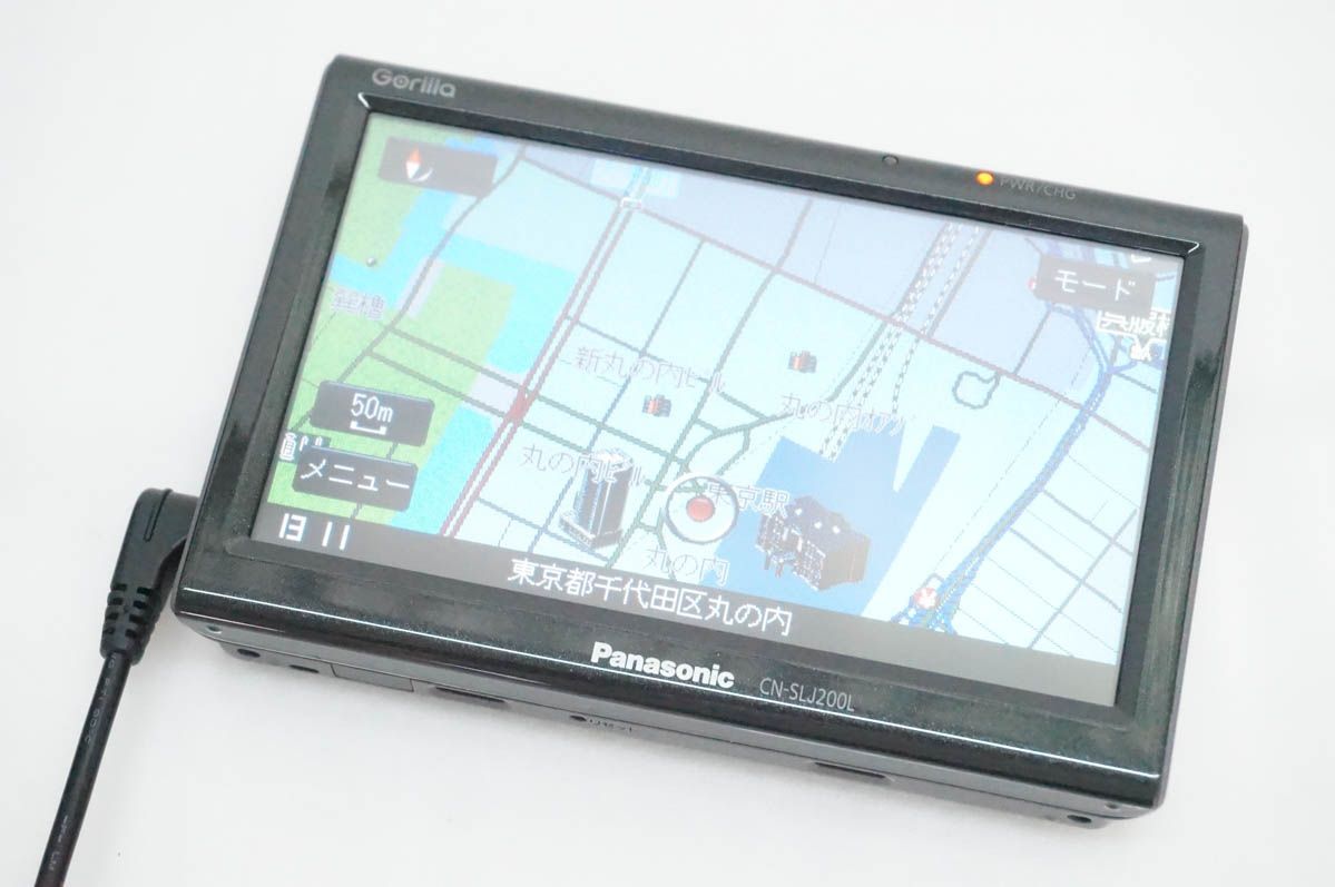 【中古】Panasonicパナソニック ワンセグ搭載 5V型 SSDポータブルカーナビゲーション CN-SLJ200L Gorillaゴリラ