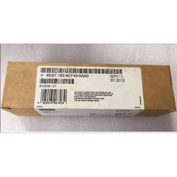 新品 送料無料 Siemens シーメンス6ES7193-4CF40-0AA0 インターフェイスモジュール【６ヶ月保証】