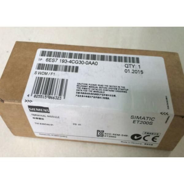 新品 送料無料 Siemens シーメンス6ES7193-4CG30-0AA0 インターフェイスモジュール【６ヶ月保証】
