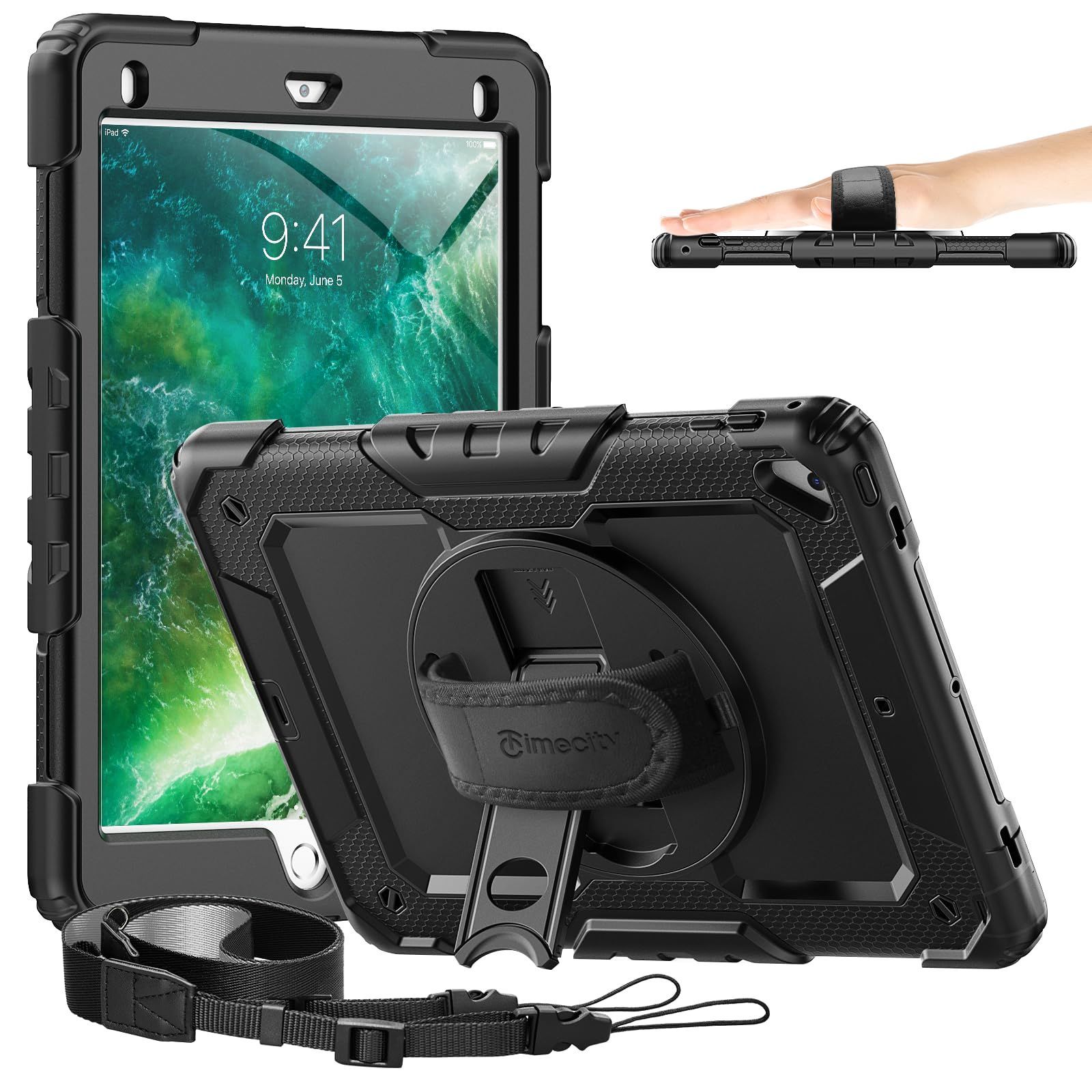 特価セール】Timecity iPad 第6世代/第5世代/pro 9.7インチ/air2 専用 