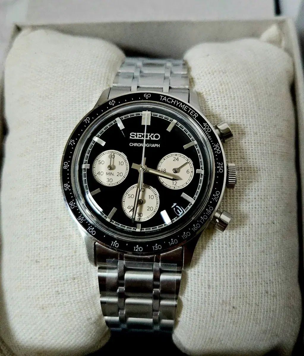 新品) SEIKO セイコー クロノグラフ 時計 sbtr055 / ssb479