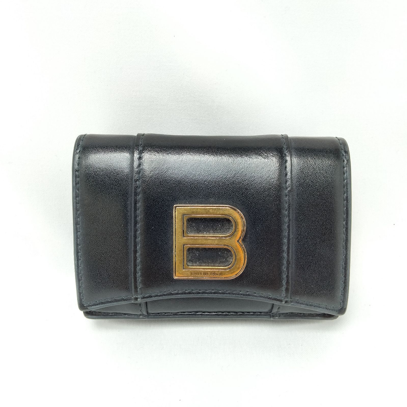 ✨️BALENCIAGA✨️バレンシアガ アワーグラス コンパクトウォレット ミニ財布