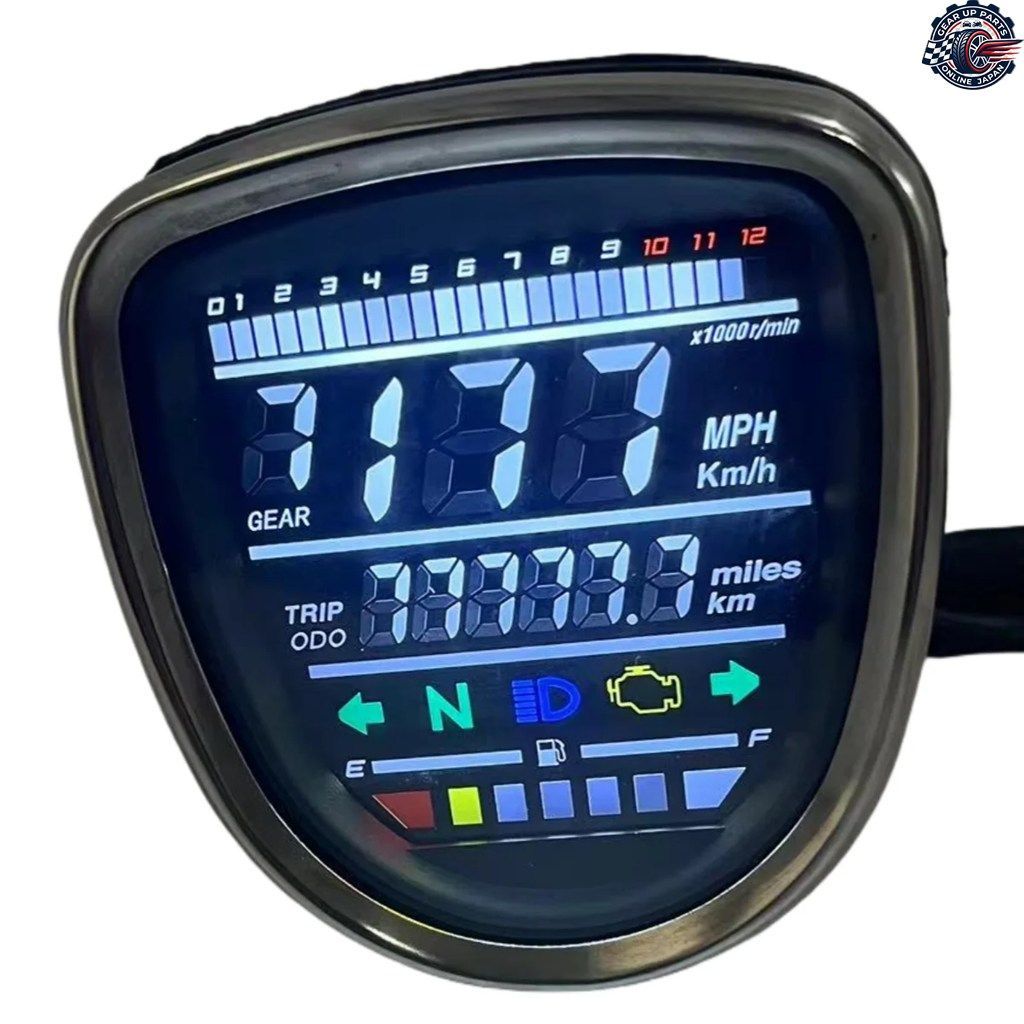 ホンダ C50 C70 C90 パスポート カブ オートバイ用 LED デジタル